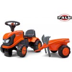 FALK 260C Baby Kubota ride on traktor s přívěsem hrábě & lopata – Sleviste.cz