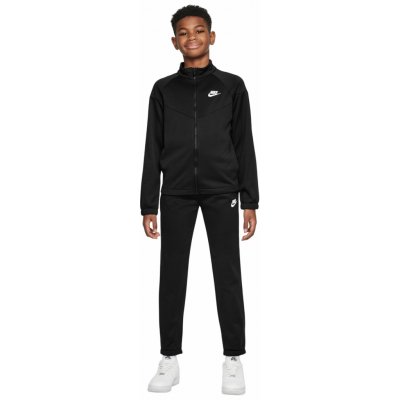 Nike Kids Dri-Fit Poly Knit Full Zip blak/black/white – Zboží Dáma