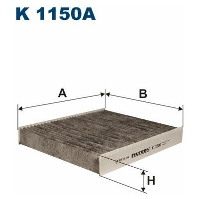 Filtr, vzduch v interiéru FILTRON K 1150A – Hledejceny.cz