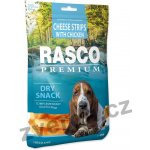 Rasco Premium proužky sýru obalené kuřecím masem 80 g – Zbozi.Blesk.cz