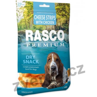 Rasco Premium proužky sýru obalené kuřecím masem 230 g – Zboží Mobilmania