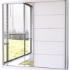 Šatní skříň Idzczak Bella 03 183 cm se zrcadlem a posuvnými dveřmi Matná bílá