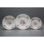 Bohemia Porcelán 1987 Talířová souprava Marie Louise Claremont GBB 18 dílná – Zboží Dáma