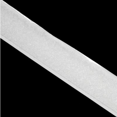 Suchý zip samolepící mechová měkká část chlup 20mm bílý metráž – Zboží Mobilmania