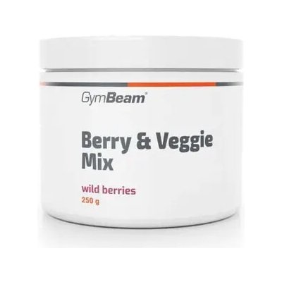 GymBeam Berry & Veggie Mix 250 g Lesní Ovoce – Hledejceny.cz