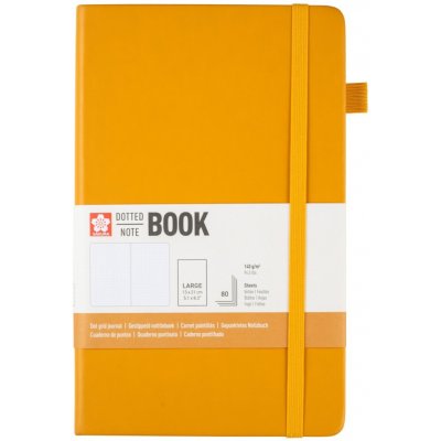 Sakura Krémově bílý skicák tečkovaný Japanese Kerrie 21x13 cm 140 gr. – Zboží Dáma