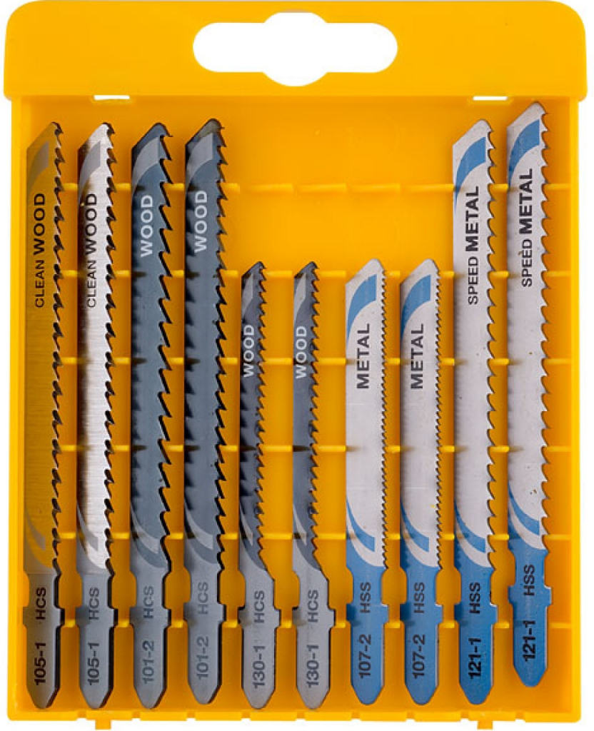 DeWALT DT2294 10-dílná sada MIX pro přímočaré pily