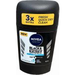 Nivea Men Black & White Invisible Fresh deostick 50 ml – Zbozi.Blesk.cz