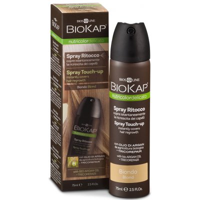 Biokap NutriColor Delicato Spray Touch Up Blond 75 ml – Zboží Mobilmania