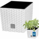 Prosperplast Rato low květináč 17 cm bílý – Sleviste.cz