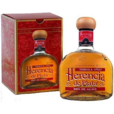 Herencia de Plata Anejo 100% puro de Agave 38% 0,7 l (karton) – Zbozi.Blesk.cz