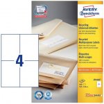 Avery Zweckform Etikety 100 listů A4 bílé 105 x1 48 mm univerzální 3483 – Sleviste.cz