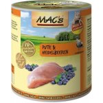 Mac's Cat masová krůtí s borůvkami 0,8 kg – Zboží Mobilmania