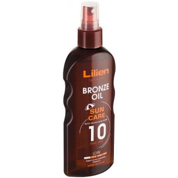 Lilien Sun Active Bronze voděodolný olej SPF10 200 ml