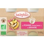 Babybio Jablko banán 2 x 130 g – Zbozi.Blesk.cz