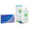 Kontaktní čočka Alcon Air Optix Plus Hydraglyde Multifocal 3 čočky + Solunate Multi-Purpose 400 ml s pouzdrem