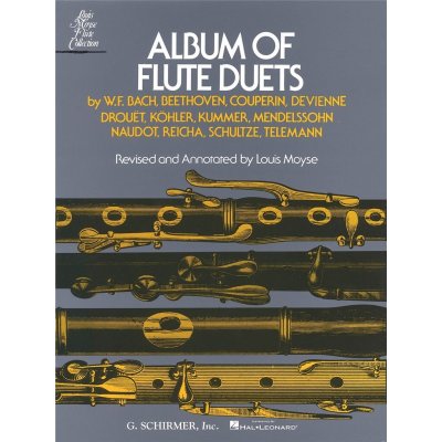 Album Of Flute Duets Louis Moyse Flute Collection (noty pro 2 příčné flétny) – Hledejceny.cz