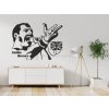 dekorace-steny.cz 064 - Nálepky na zeď - Freddie Mercury - 60 x 80 cm