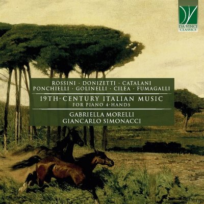 19TH-CENTURY ITALIAN MUSIC FOR PIANO 4-HANDS. MORELLI, GABRIELLA, SIMONACCI, GIANCARLO CD