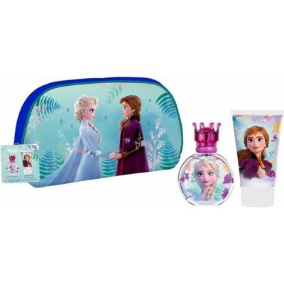 EP Line Disney Frozen EDT 50 ml + sprchový gel 100 ml + kosmetická taštička dárková sada – Zbozi.Blesk.cz