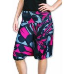 Jožánek těhotenské kraťasy Turky vzor černá/šedá/růžová – Zboží Dáma