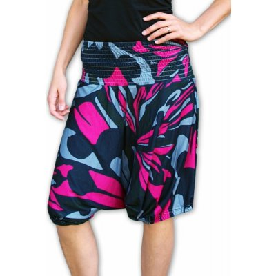 Jožánek těhotenské kraťasy Turky vzor černá/šedá/růžová – Zboží Dáma