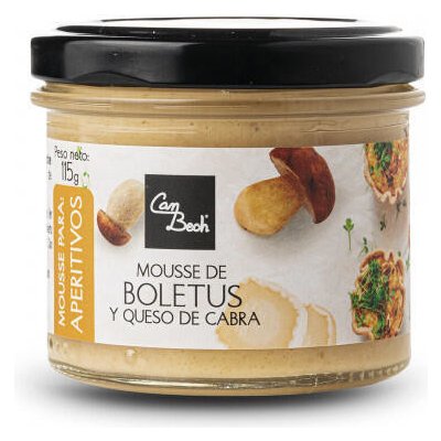 Can Bech K aperitivu Hříbková pěna s kozím sýrem sklo 115 g – Zboží Dáma