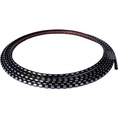 4Car Samolepící ozdobná lišta 3m 3,5x2mm carbon – Hledejceny.cz