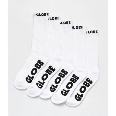 Globe ponožky Whiteout 5 Pack White – Hledejceny.cz
