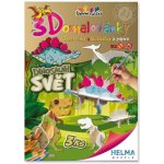 3D omalovánky Dinosauří svět A4 142741 – Sleviste.cz