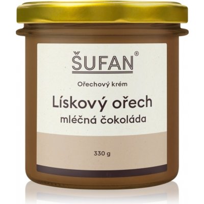 Šufan Lískový ořech s mléčnou čokoládou 330 g – Zboží Dáma