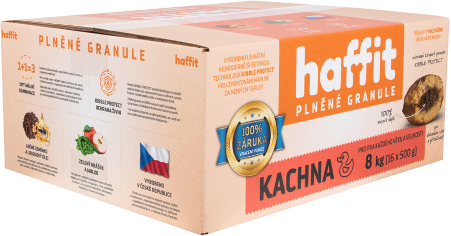 Haffit plněné Kachna 8 kg