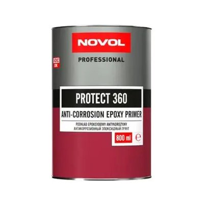 NOVOL PROTECT 360 - Epoxidový antikorozní primer 1:1 Černý 800ml – Zboží Mobilmania