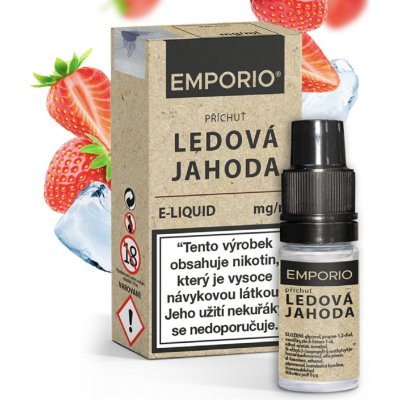 Imperia Emporio Ledová jahoda 10 ml 0 mg – Hledejceny.cz