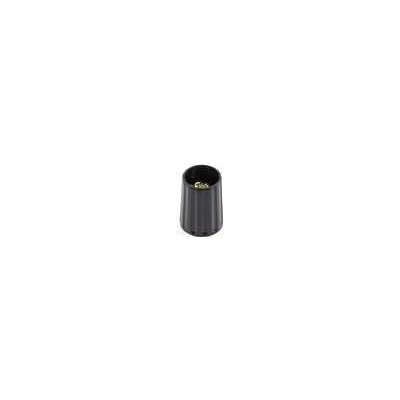 RITEL Knoflík polyamid pro hřídel4 mm Ø10x13,7mm černá hladký