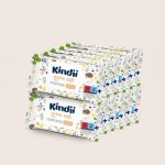 Kindii Extra Soft Aloe, vlhčené ubrousky pro děti 12 x 60 ks – Zboží Dáma