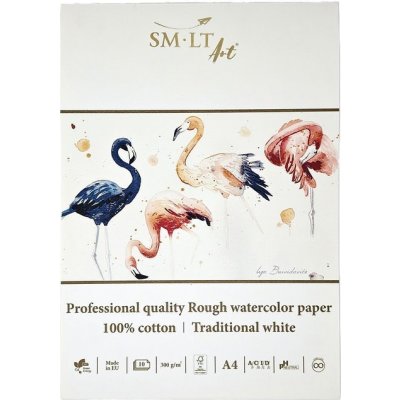 SMLT art Blok Akvarel A4 10 listů 300g/m2 /R/PRO/FSC) – Zboží Dáma