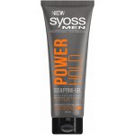 Syoss Men Power Hold Extreme gel stylingový 250 ml – Zboží Mobilmania