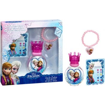 EP Line Disney Frozen EDT 30 ml + nalepovací náušnice + náramek dárková sada