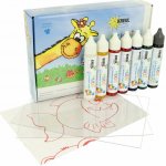 KREUL Sada barev na sklo MUCKI WINDOW COLOR 29ml Svět zvířátek – Zboží Dáma