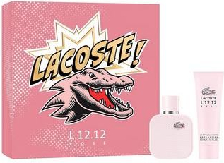 Lacoste Eau de Lacoste L.12.12 Pour Elle Rose Dárková sada, EDP 50 ml + Tělové mléko 50 ml