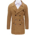 Dstreet pánský kabát karamelová – Zboží Mobilmania