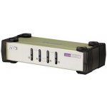 Aten CS-84U KVM přepínač 4-port KVM PS/2+USB, 1.2m kabely – Hledejceny.cz