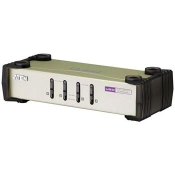 Aten CS-84U KVM přepínač 4-port KVM PS/2+USB, 1.2m kabely