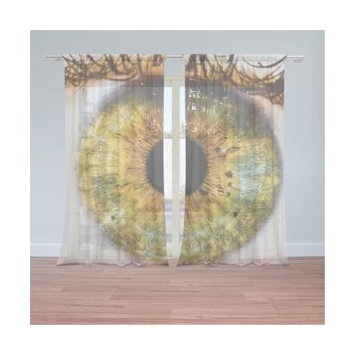 Sablio Záclony Oko: 2ks 150x250cm – Hledejceny.cz
