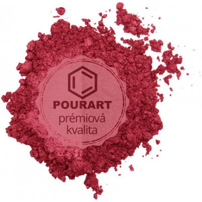 PourArt Metalický prášek DK505 Pearl Dark Rose 10 g – Sleviste.cz