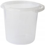 Spokar Kbelík 10 l bílý transparentní pro styk s potravinami – Zbozi.Blesk.cz