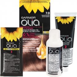 Garnier Olia 7.0 tmavá blond barva na vlasy