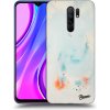 Pouzdro a kryt na mobilní telefon Xiaomi Pouzdro Picasee silikonové Xiaomi Redmi 9 - Splash čiré