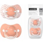 Suavinex SX Pro fyziologický Spread Joy stříbrná 2 ks – Zboží Dáma